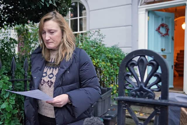 In contrast to Belfast where there was no consequence for the flagrant breach at the Bobby Storey funeral, in London an apologetic and tearful Allegra Stratton resigned as an adviser to Boris Johnson and offered her "profound apologies" after footage emerged of her and Downing Street aides apparently joking about a Christmas party held during last year's lockdown