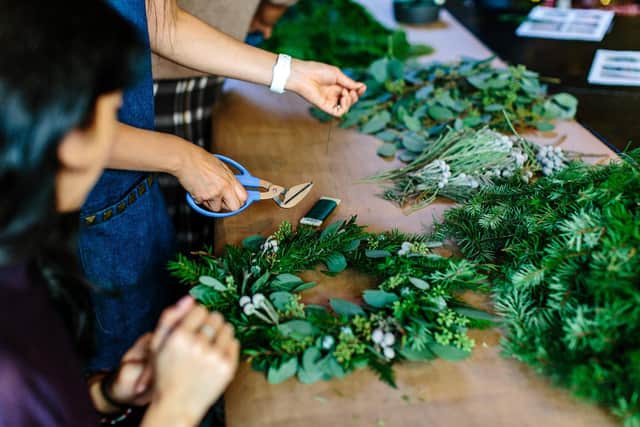 Make your own festive wreath and table centrepiece at the Ulster Folk Museum this weekend.