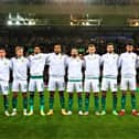 NI players stand for God Save the Queen ahead of a clash with Italy; this letter-writer says that the anthem belongs to the whole UK, so it should only be played when a team is representing the entire UK – not just part of it