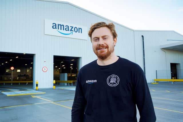James O'Rawe, delivery station manager Amazon Portadown