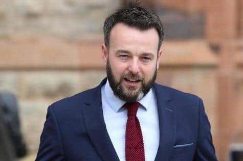 SDLP leader Colum Eastwood
