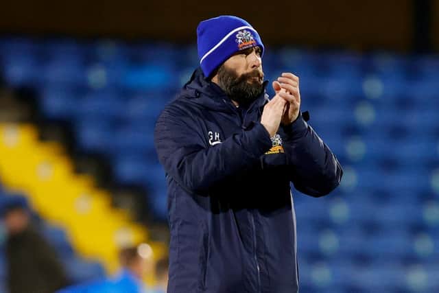 Gary Hamilton this week celebrated ten years in charge of Glenavon