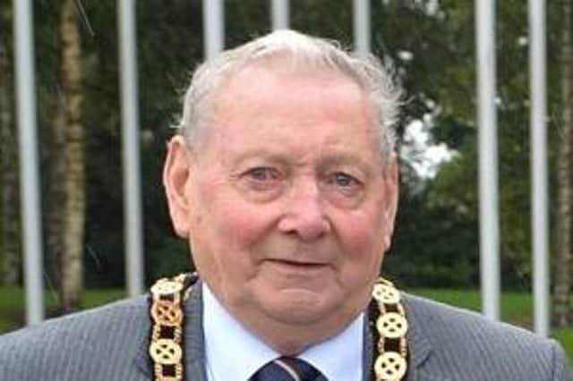 Ulster Unionist councillor Bert Wilson