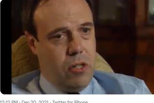 Nigel Dodds video screengrab