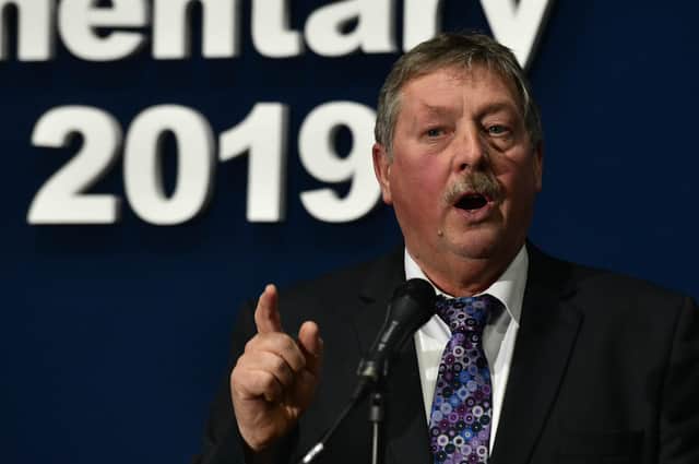 Sammy Wilson MP made a parody of ‘Hark the Herald Angels Sing’ in which he criticised Robin Swann