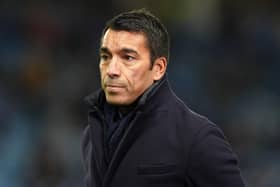 Rangers manager Giovanni van Bronckhorst. Pic by PA