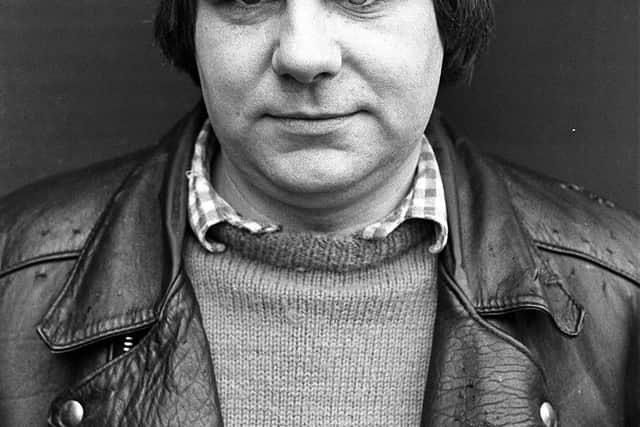 Terri Hooley in 1983. Now well into his seventies, he regaled the crew and former punks with his tales of wild rock n roll , such as once punching John Lennon!