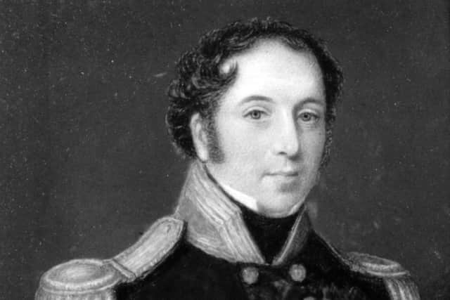 Francis Crozier in his mid-twenties during the years spent exploring the Arctic with Edward Parry. The artist is unknown. Credit: Royal Geographical Society