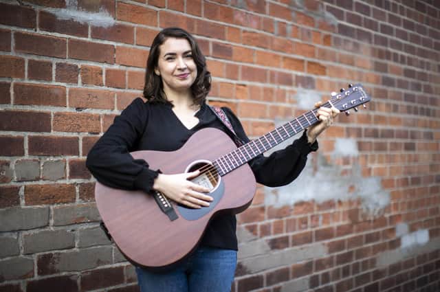 Belfast folk singer Ciara O'Neill, who has combined being on the front line during the Covid pandemic with her second career as a singer-songwriter