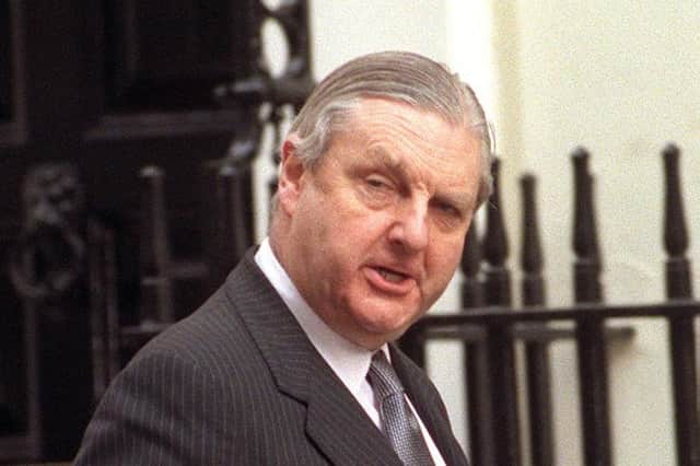 Northern Ireland Secretary in 1996, Sir Patrick Mayhew. PA image