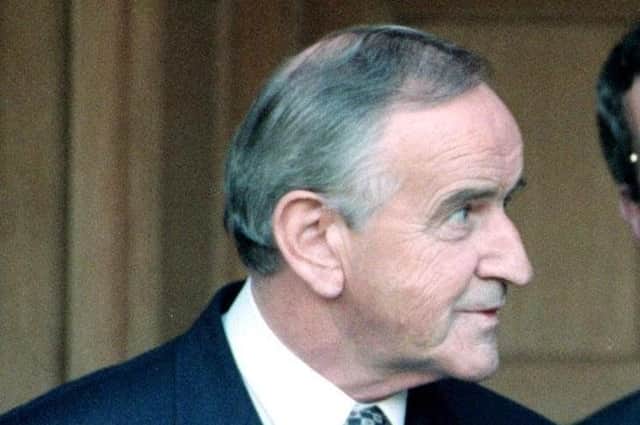Taoiseach in 1994 Albert Reynolds. PA image