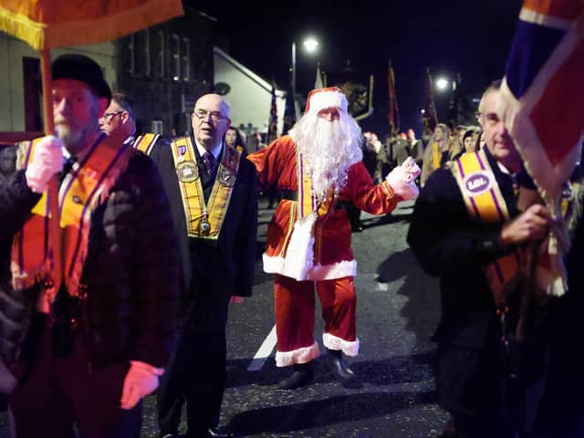 The event was organised by the Markethill District of the Orange Order.

Photo by Kelvin Boyes / Press Eye
