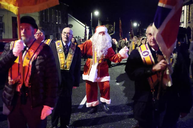 The event was organised by the Markethill District of the Orange Order.Photo by Kelvin Boyes / Press Eye