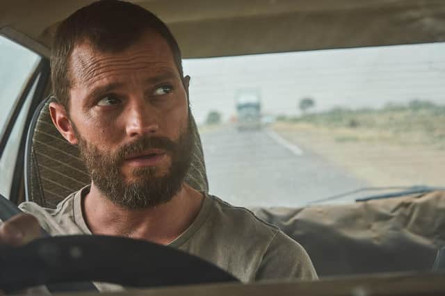 Jamie Dornan as The Man in The Tourist PIC: PA Photo/BBC/Two Brothers Pictures/Ian Routledge.