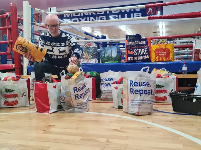 Paul Johnston, a coach at Monkstown Boxing Club in Newtownabbey, Co Antrim, who is being honoured with an MBE for his BoxClever programme, which has supported hundreds of children from disadvantaged backgrounds in the locality