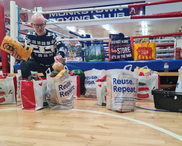 Paul Johnston, a coach at Monkstown Boxing Club in Newtownabbey, Co Antrim, who is being honoured with an MBE for his BoxClever programme, which has supported hundreds of children from disadvantaged backgrounds in the locality