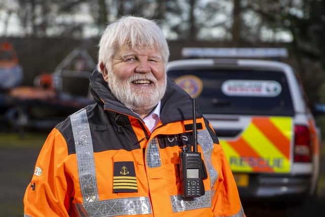 Sean McCarry, Regional Commander, Community Rescue Service, who will be honoured in the New Year honours list for services to the community in Northern Ireland