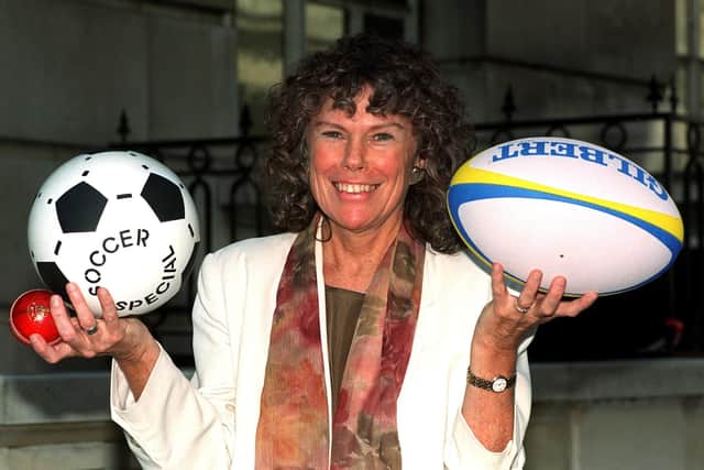 Kate Hoey, the Ulster-born minister for sport seen in 1999. Irish officials had been promised before Labour came into power that any job for Ms Hoey in a future Labour government would have no connection to Northern Ireland
