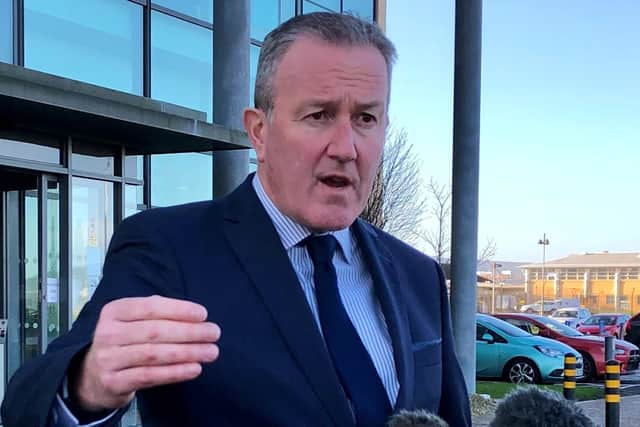 Finance minister Conor Murphy said his department only gave permission for international commemorations, and wrote: "I therefore cannot give approval for a tree to be planted on the estate but I wish you well in marking this event"