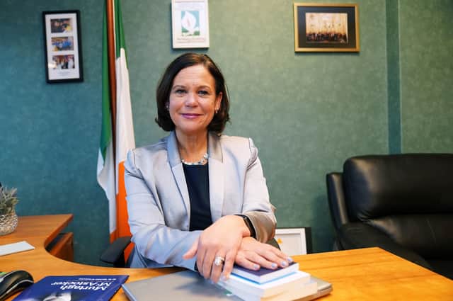Mary Lou McDonald who has called for a national conversation in Ireland on the right to die. Photo: Brian Lawless/PA Wire