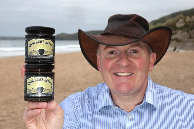 Alistair Bell with his Black Butter at Portrush. Picture Kevin McAuley/McAuley Multimedia