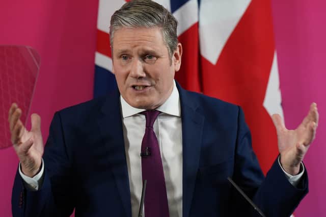 Labour leader Sir Keir Starmer delivers a keynote speech at Millennium Point, Birmingham, setting out his party's ambition for a new Britain. Picture date: Tuesday January 4, 2022.