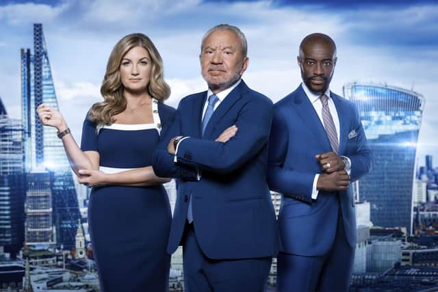 Baroness Brady, Lord Sugar and Tim Campbell MBE