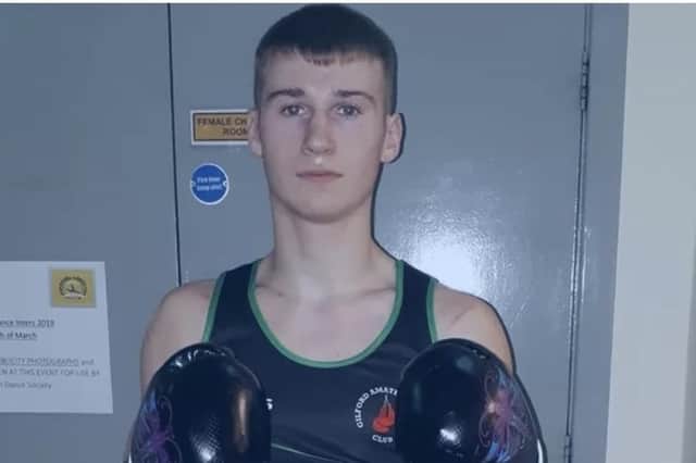 Jamie Doyle of Tullylish Amateur Boxing Club near Banbridge