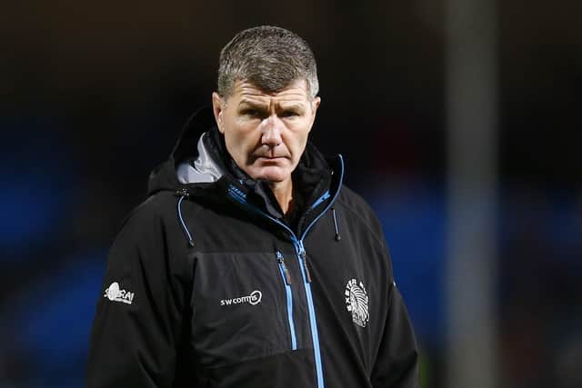 Exeter rugby director Rob Baxter. Pic by PA.