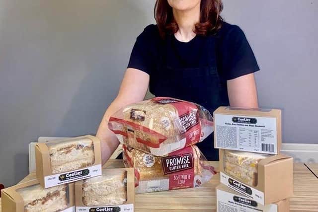Caroline Lynch, owner of Coelies in Strabane, has created new range of gluten-free snacks for coeliacs