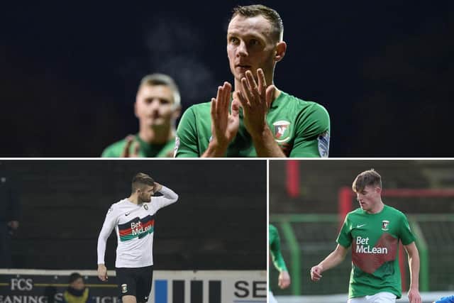 Rory Donnelly, Seanan Clucas and Ben Cushnie have all signed contract extensions with Glentoran.