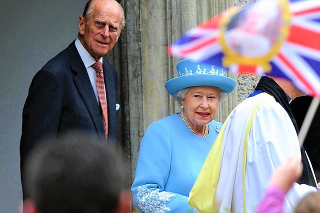 The Queen with the late Duke of Edinburgh during a visit to NI during 2012 to mark her diamond jubilee