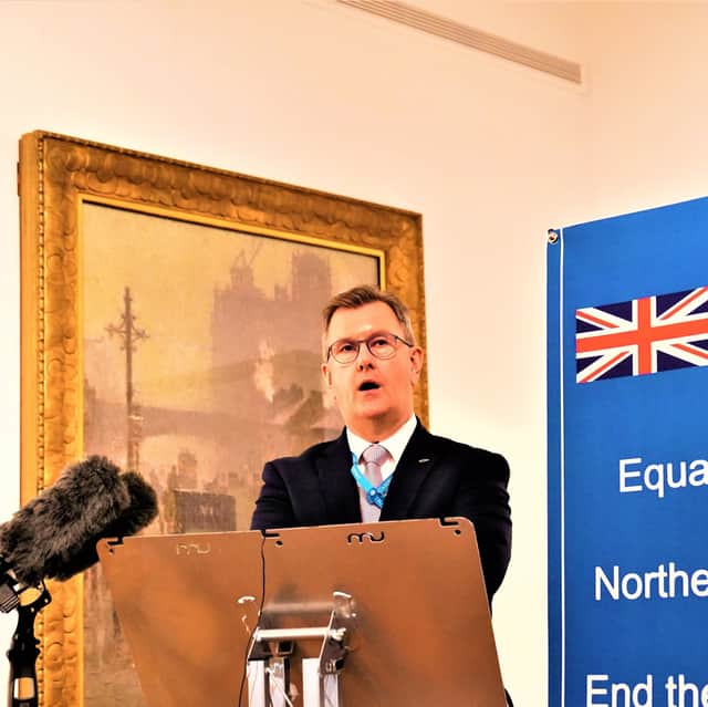 By failing to carry through on threats the DUP leader Sir Jeffrey Donaldson fuels view that unionism will come to terms with the Northern Ireland Protocol