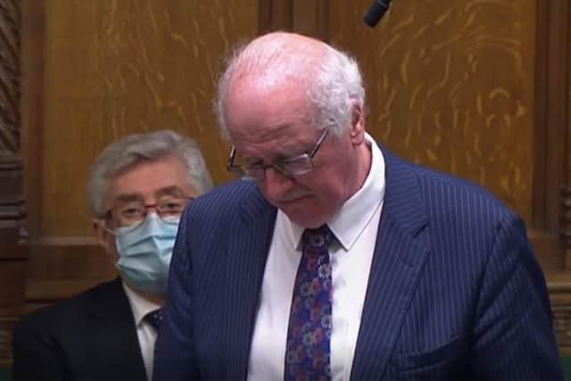 Jim Shannon shed tears in Parliament as he described how is mother-in-law 'died alone'