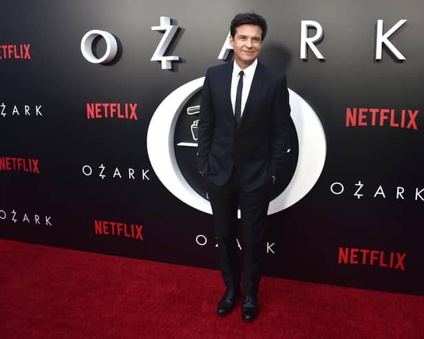 Jason Bateman attends the Premiere Of Netflix's Ozark Season 2 in Los Angeles.