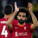Liverpool's Mohamed Salah. Pic by PA.