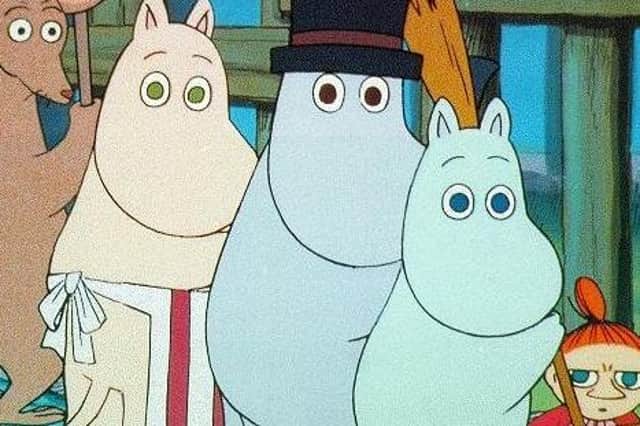 The Moomins was adapted as a TV series from the writing and artwork of Finnish author Tove Jansson