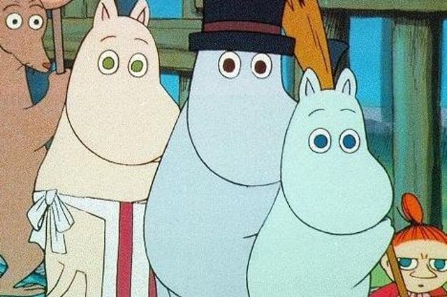 The Moomins was adapted as a TV series from the writing and artwork of Finnish author Tove Jansson