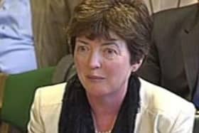 Sue Gray, appearing before the Public Administration Select Committee, in 2012. Photo: BBC.