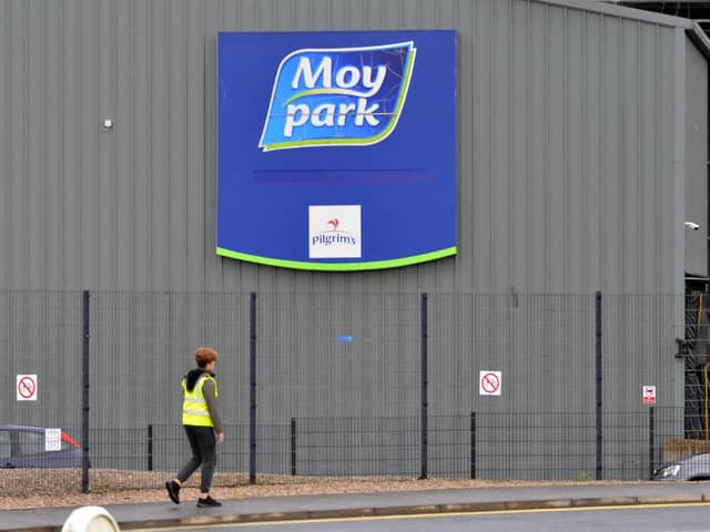 Moy Park is suspending the processing of live birds at its Ballymena site in a blow to local farmers