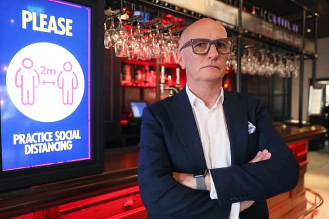 Colin Neill, Chief Executive of Hospitality Ulster, at the Northern Whig Bar and Restaurant