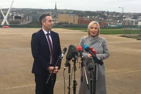 Paul Givan and Michelle O'Neill