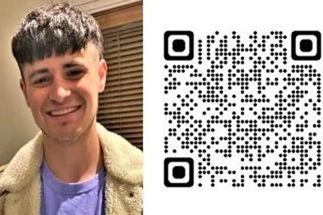 Scanning the QR code above will take you to the PSNI’s dedicated webpage dealing with the murder.