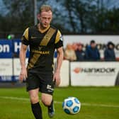 Larne midfielder John Herron