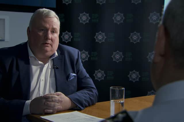 Broadcaster Stephen Nolan has reviewed the first twenty years of the PSNI. Photo: BBC
