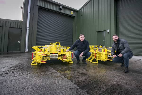Decom Engineering’s business development manager Matthew Drumm and managing director Sean Conway at the firm’s new Aberdeen base