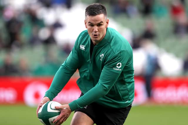 File photo dated 06-11-2021 of Ireland captain Johnny Sexton, who is raring to go for the Guinness Six Nations after overcoming injury and a bout of coronavirus. Issue date: Wednesday January 26, 2022.