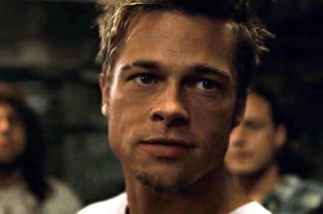 Brad Pitt mesmerised in David Fincher's 1999 film adaptation of the darkly existentialist novel by Chuck Palahunik