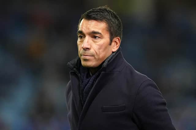 Rangers boss Giovanni van Bronckhorst