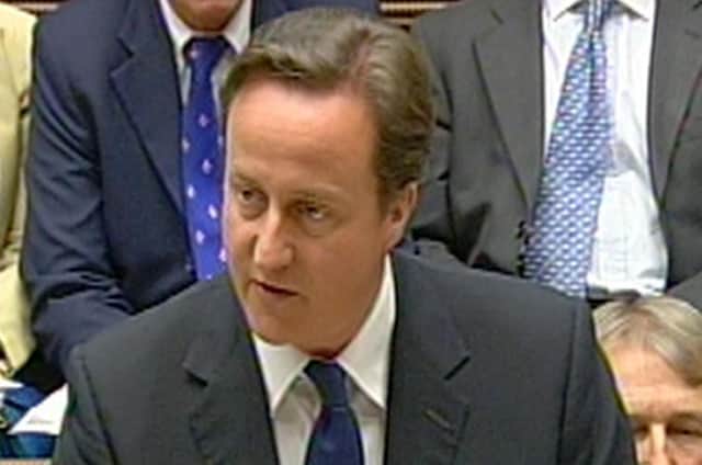 Former Prime Minister David Cameron. PRESS ASSOCIATION Photo.